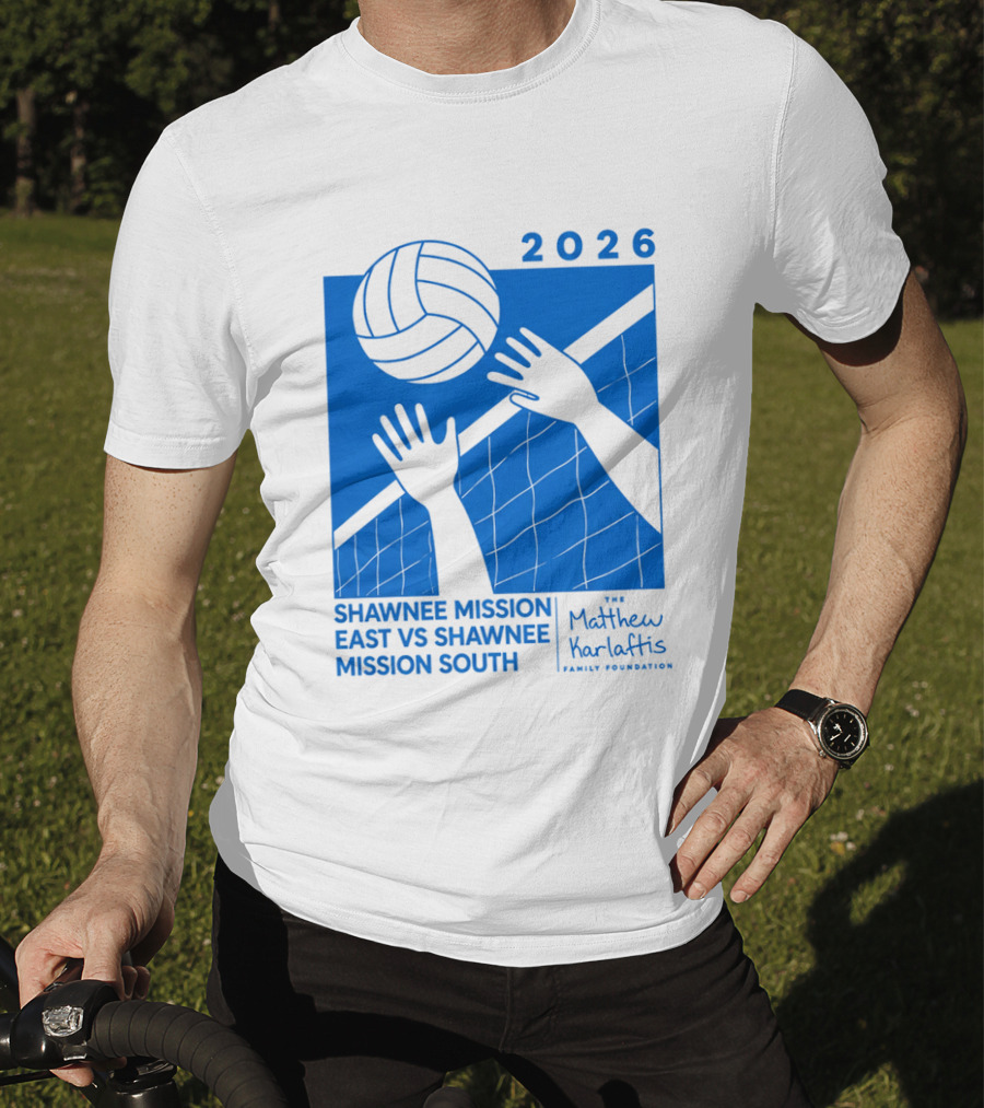 Shawnee Mission East Vs Shawnee Mission South Volleyball 2026 T-Shirt
