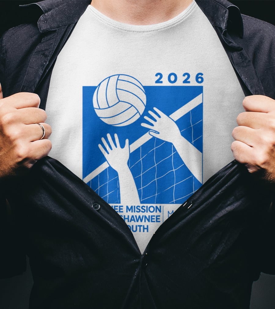 Shawnee Mission East Vs Shawnee Mission South Volleyball 2026 T-Shirt