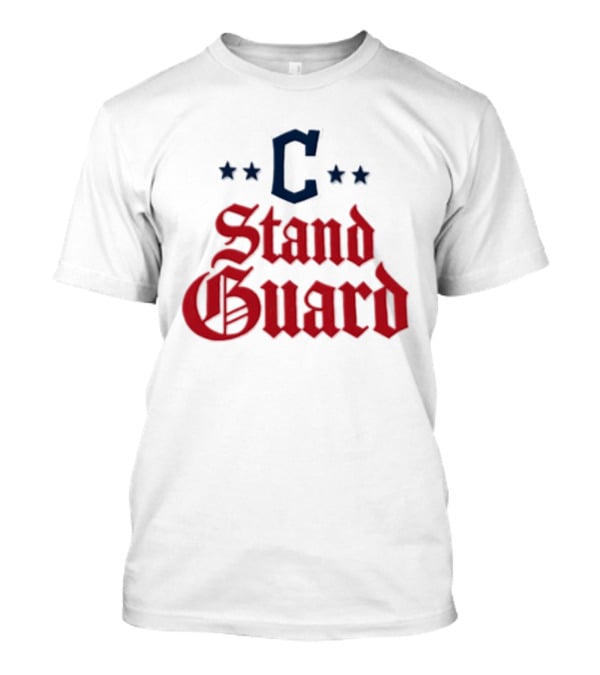 Cleveland C Stand Guard 2026 Guardians Stars T-Shirt