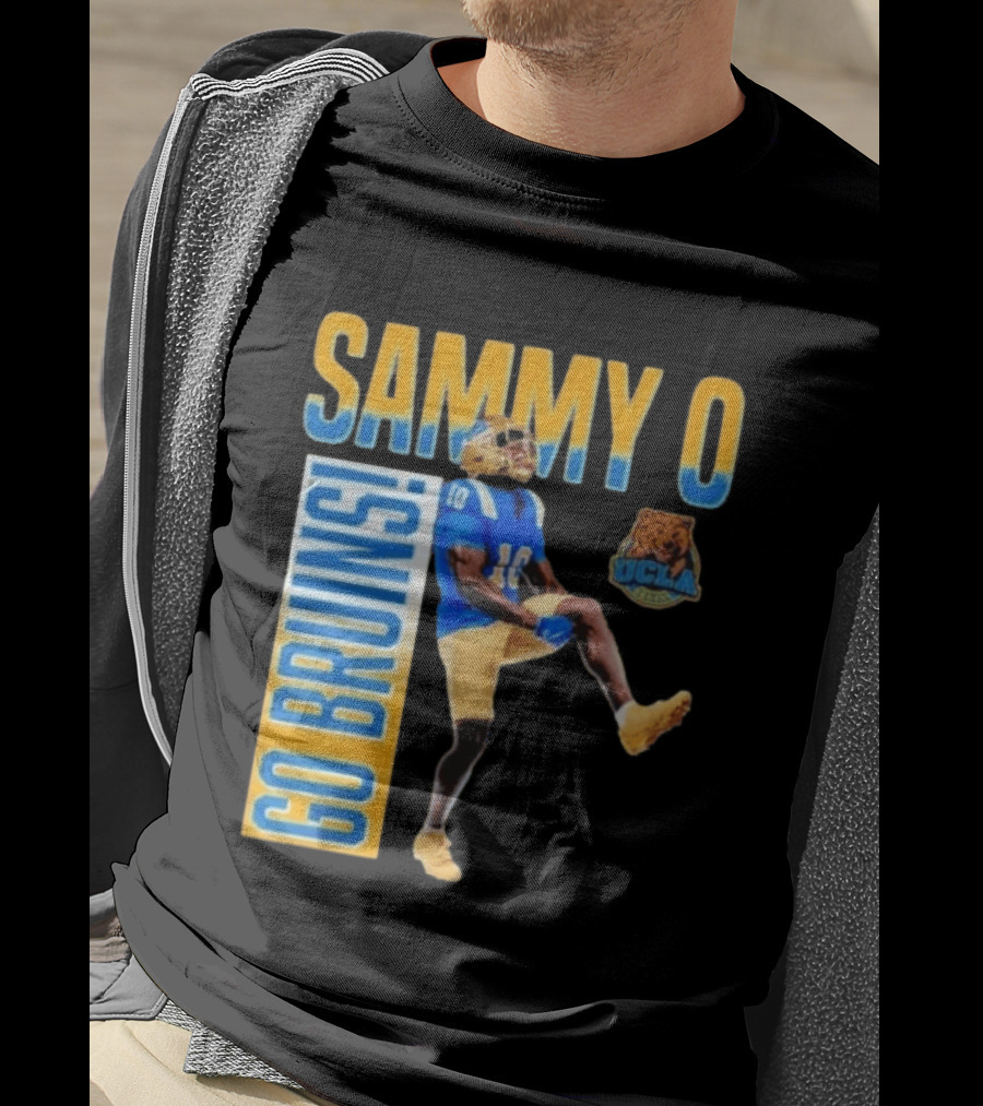 UCLA Bruins No 10 Sammy O Go Bruins College Football T-Shirt