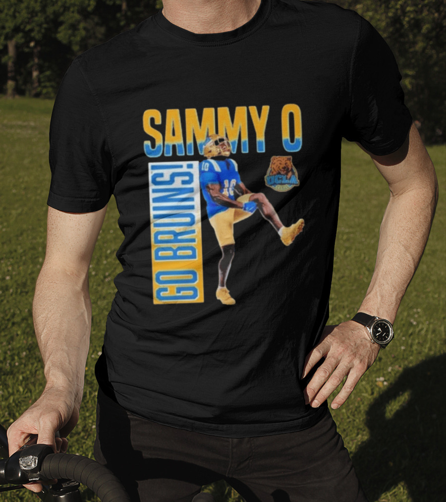 UCLA Bruins No 10 Sammy O Go Bruins College Football T-Shirt