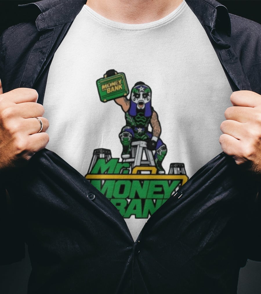 Mr Money In The Bank WWE Ladder Match Wrestling Superstars T-Shirt