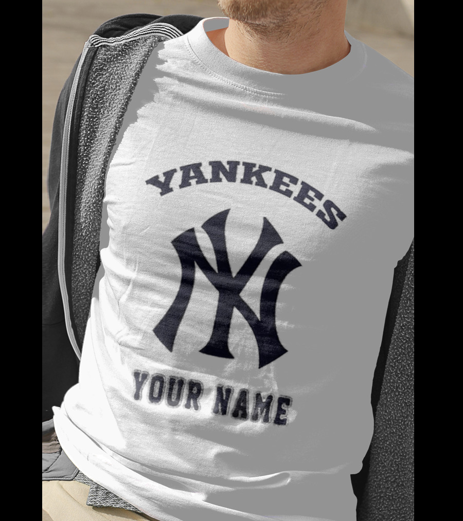 Yankees NY Personalized Your Name Baseball T-Shirt