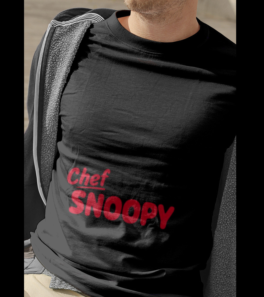 Chef Snoopy Peanuts Cooking Utensils T-Shirt