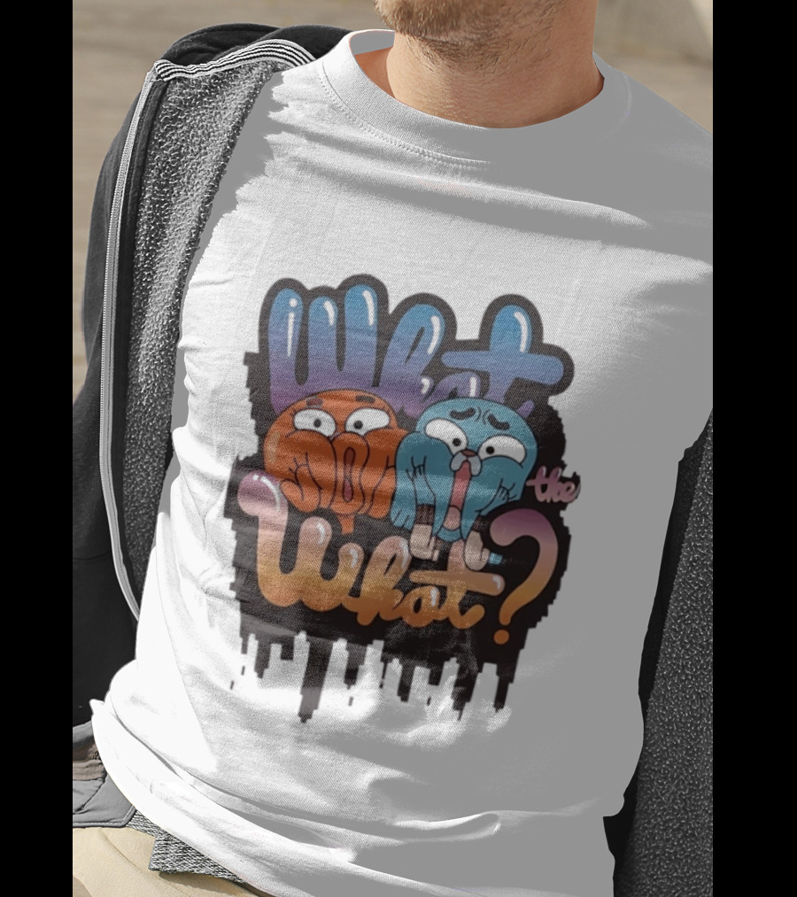 Gumball And Darwin What The What Cartoon Network What The What T-Shirt