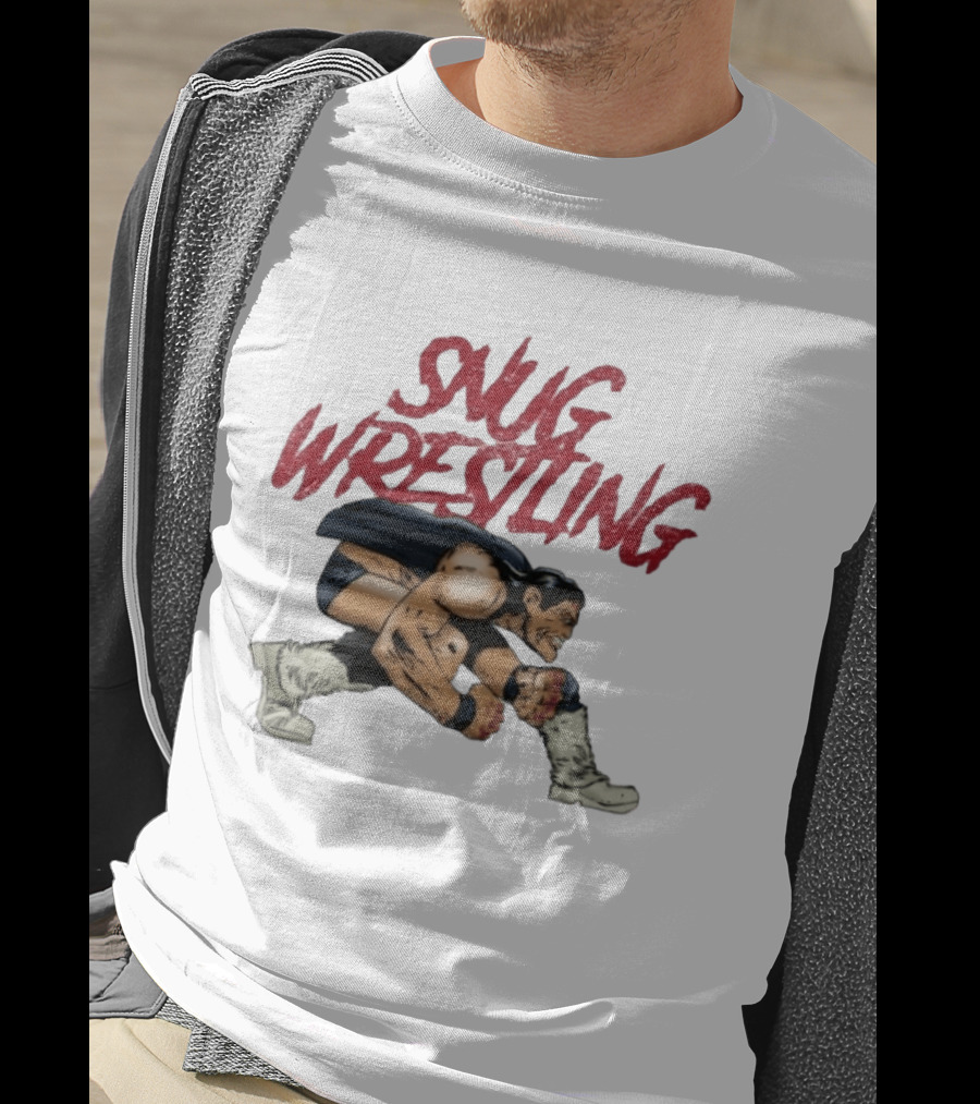 Snug Wrestling Dynamic Grappler Stance Professional Wrestler T-Shirt