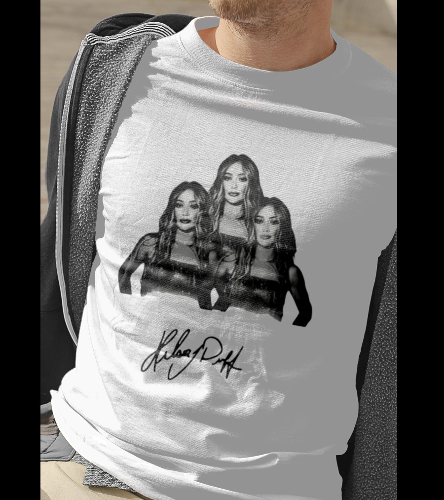 Hilary Duff Celebrity Singer Actress Signature Style Trio T-Shirt