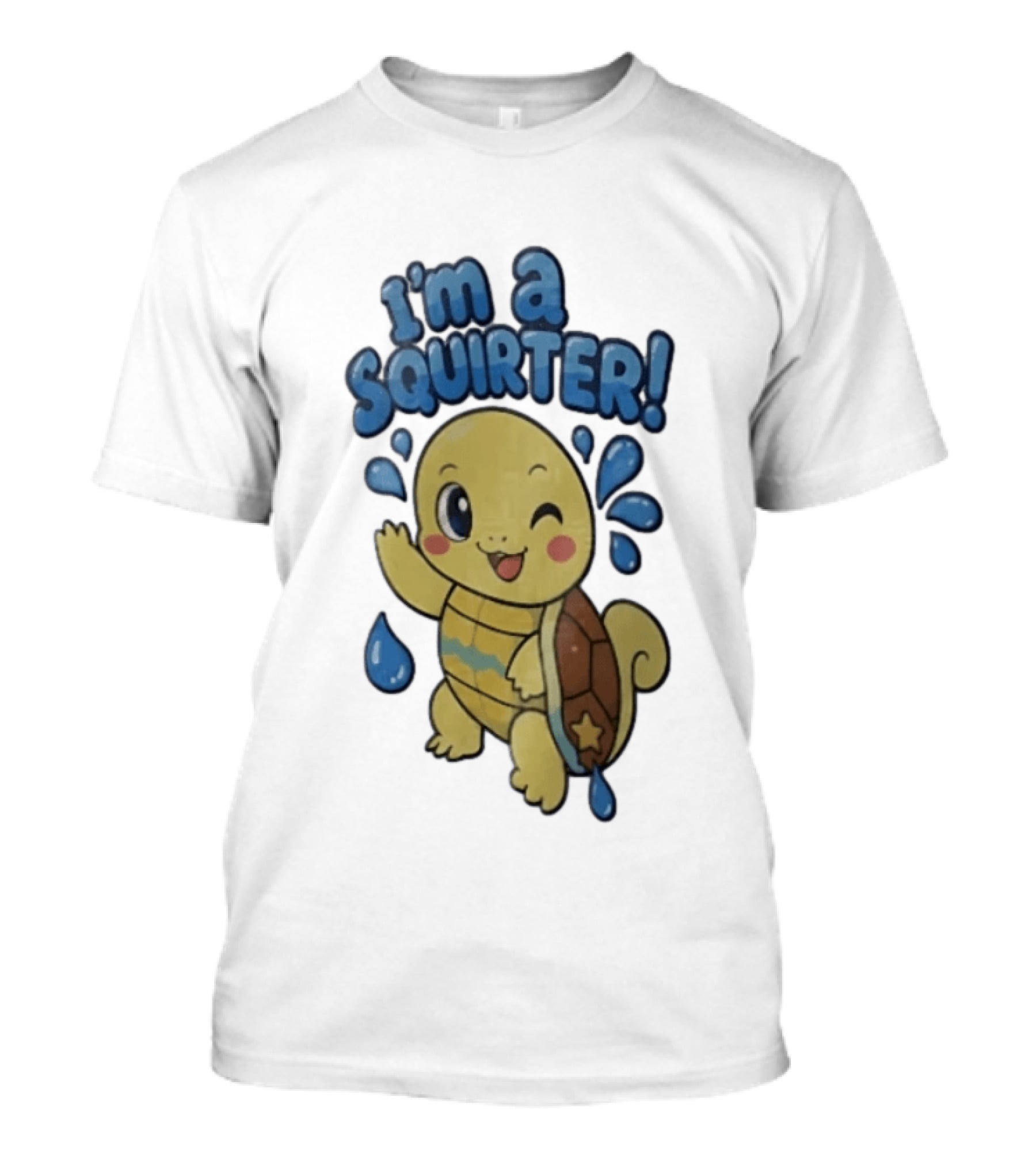 I'm A Squirter Squirtle Fan Favorite Pokémon Splashing Fun T-Shirt
