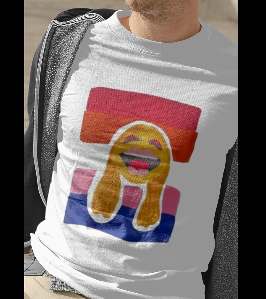 Janice Muppet Character With Lesbian Pride Colors LGBTQ The Muppets T-Shirt