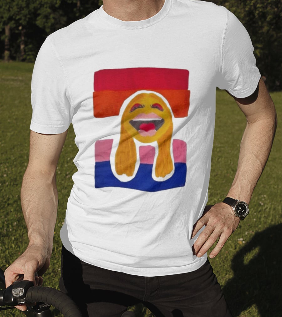 Janice Muppet Character With Lesbian Pride Colors LGBTQ The Muppets T-Shirt