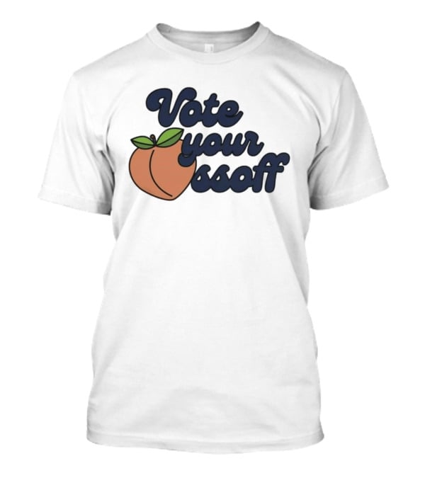 Vote Your Ossoff Peach T-Shirt