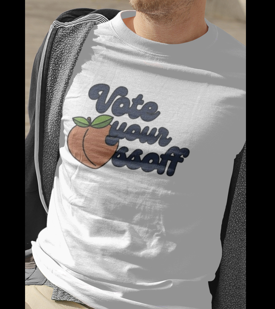 Vote Your Ossoff Peach T-Shirt