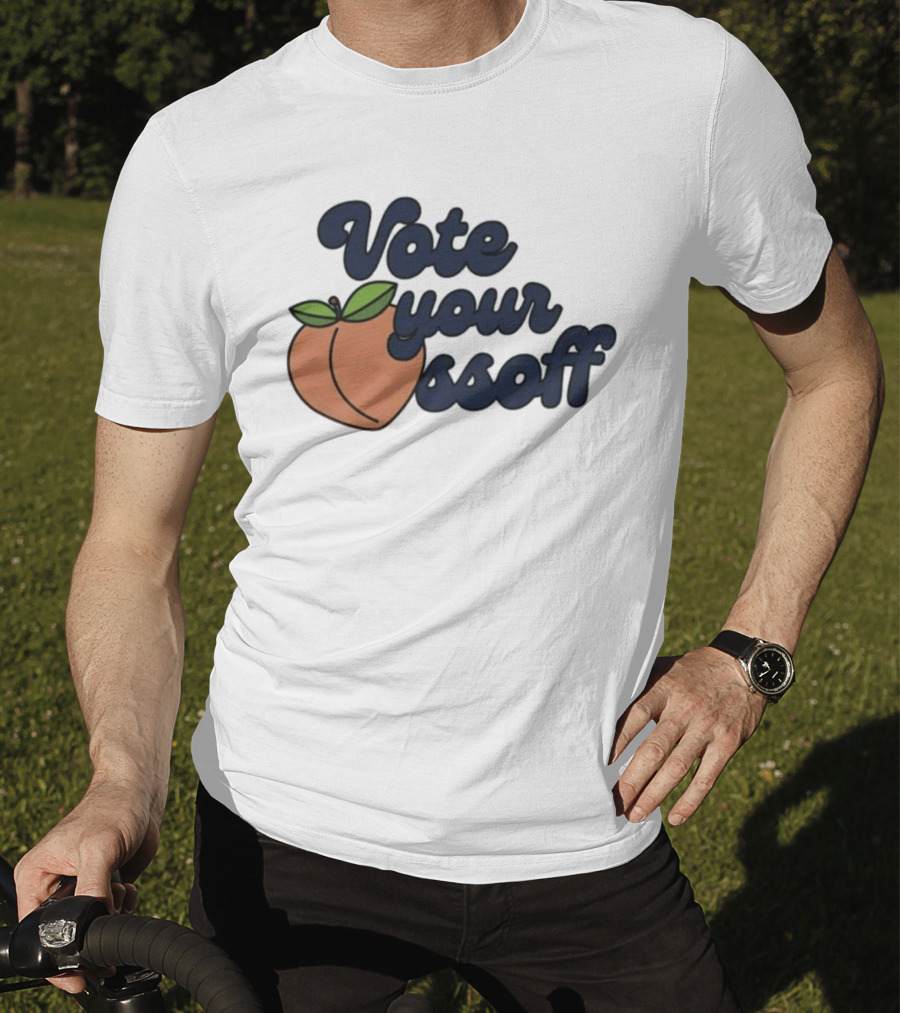 Vote Your Ossoff Peach T-Shirt