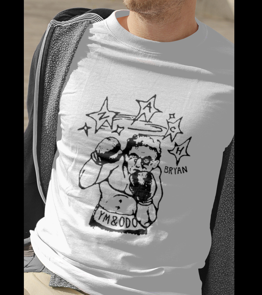 Zach Bryan YM&ODO Boxing Country Music Star T-Shirt