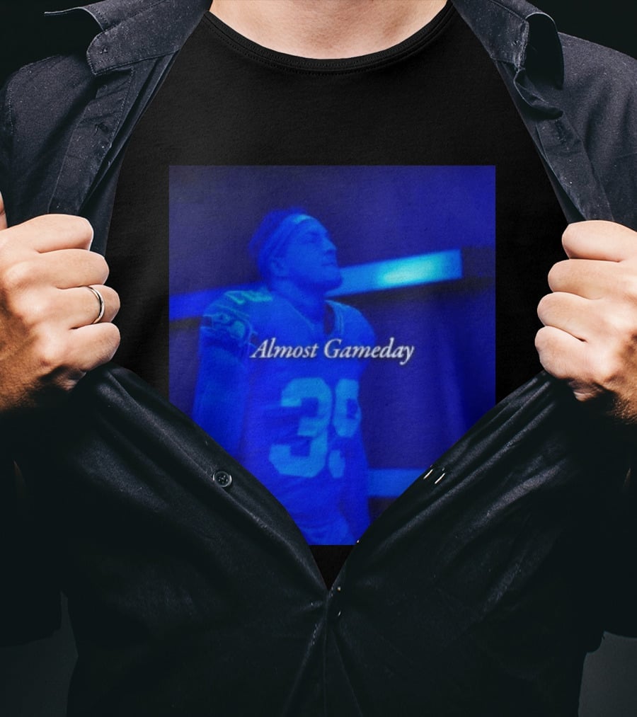 Ty Okada Almost Gameday 39 Seattle Seahawks T-Shirt