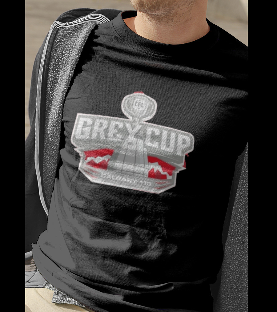 CFL Grey Cup Calgary 113 Canadian Football League Championship T-Shirt