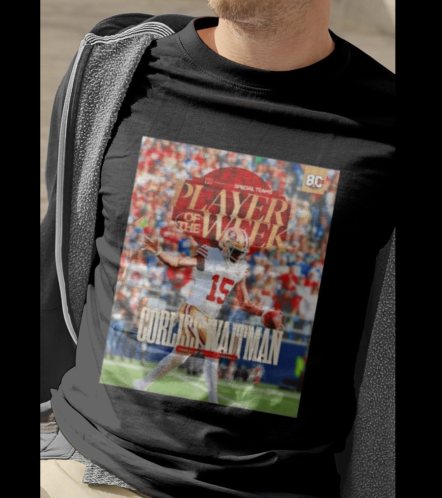 Corliss Waitman San Francisco 49ers Special Teams Player Of The Week Recognition T-Shirt
