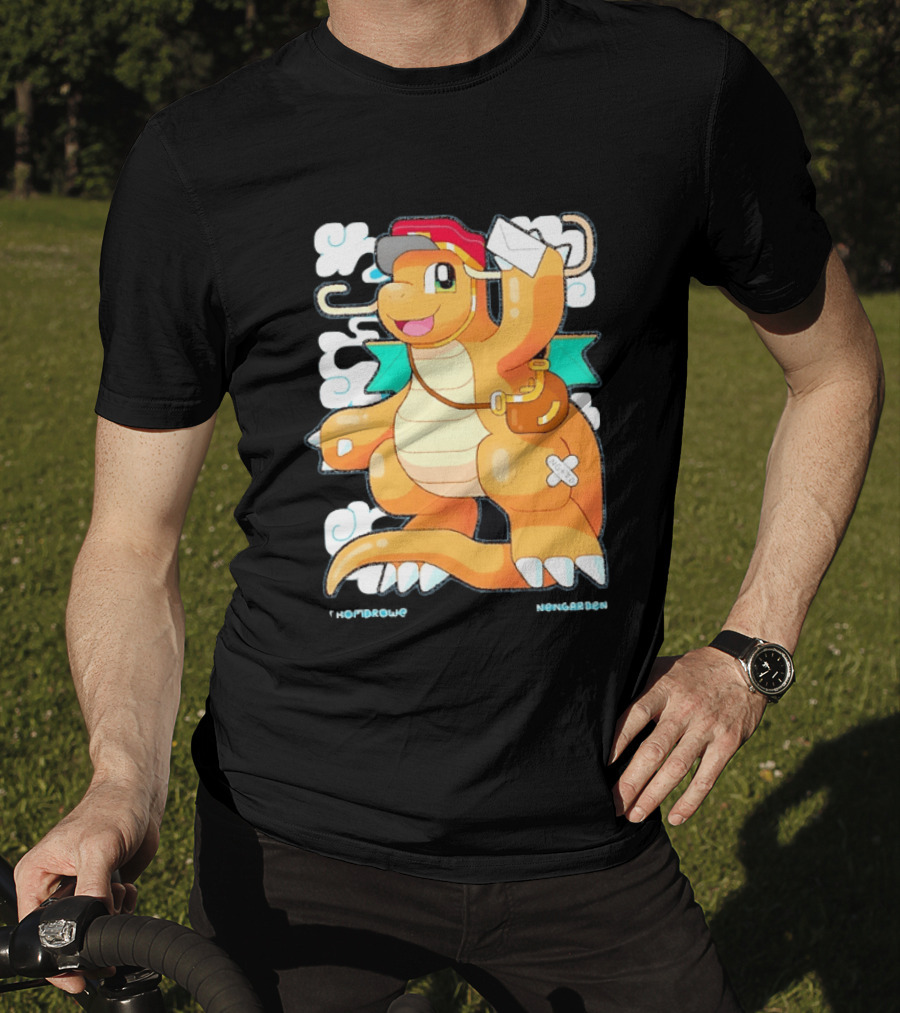 Thomdrower Nengarden Dragonite Mail Carrier T-Shirt