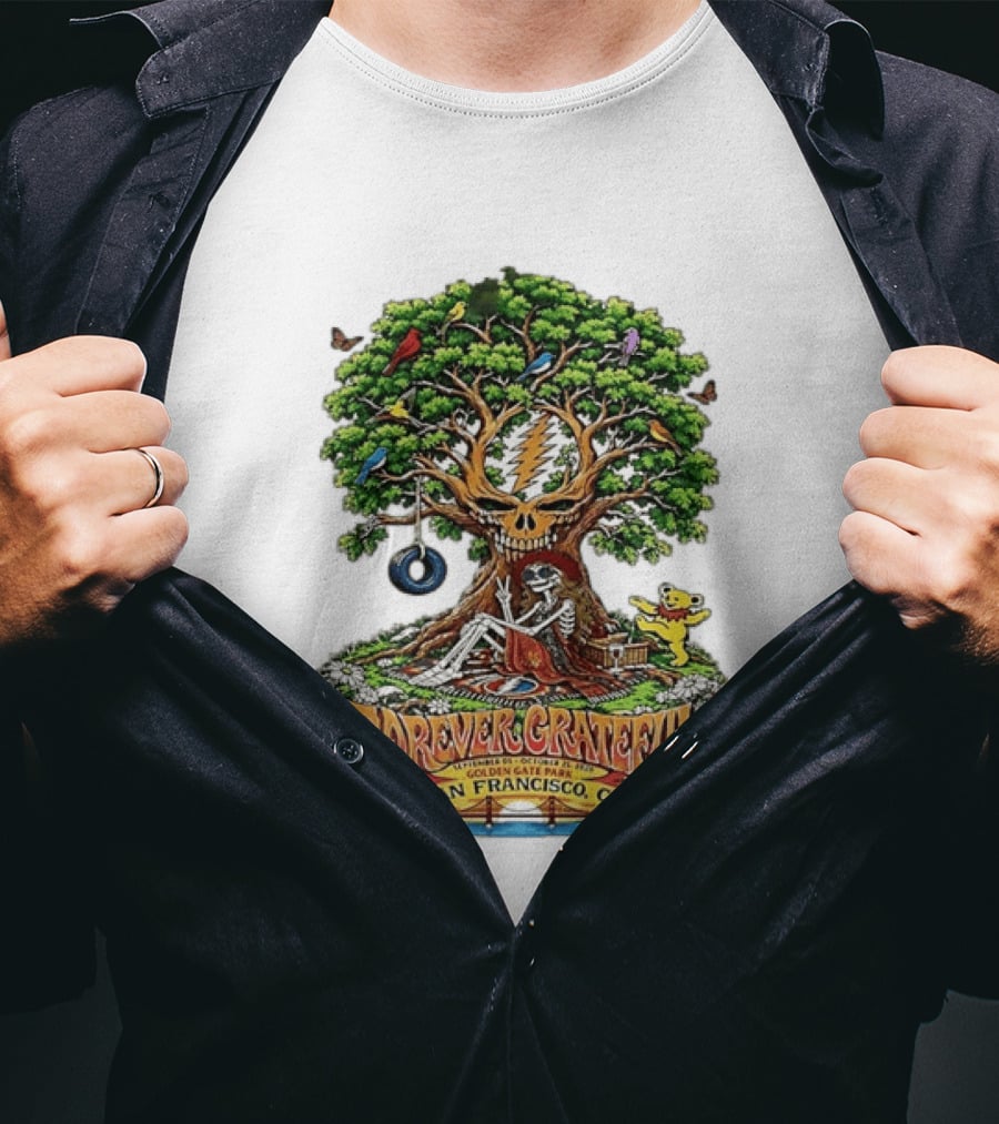 Forever Grateful Golden Gate Park September 25 27 2026 San Francisco CA T-Shirt