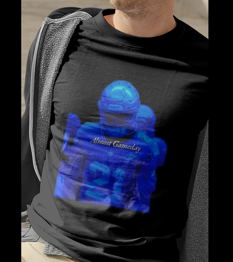 Seattle Seahawks 21 Almost Gameday Football Player T-Shirt