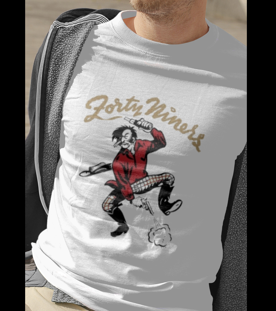 Forty Niners Smoking Gun Prospector San Francisco T-Shirt