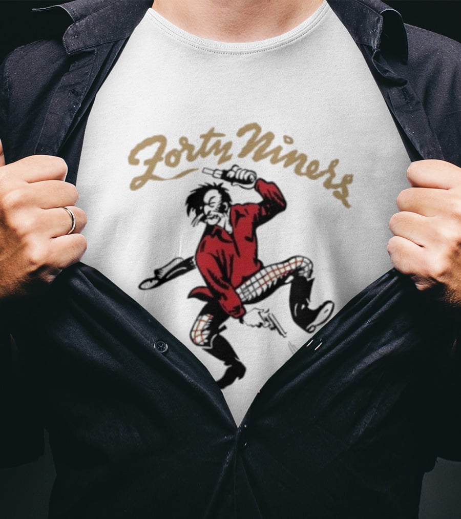 Forty Niners Smoking Gun Prospector San Francisco T-Shirt