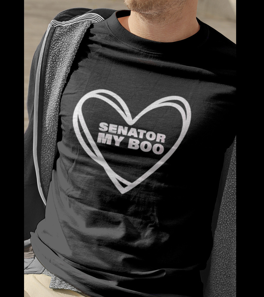 Senator My Boo Heart Politics Love T-Shirt