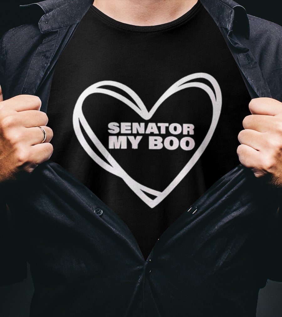 Senator My Boo Heart Politics Love T-Shirt