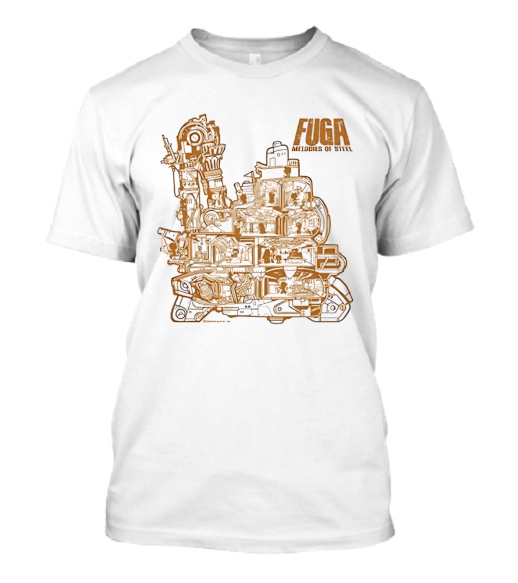 Fuga Melodies Of Steel Tank Game T-Shirt