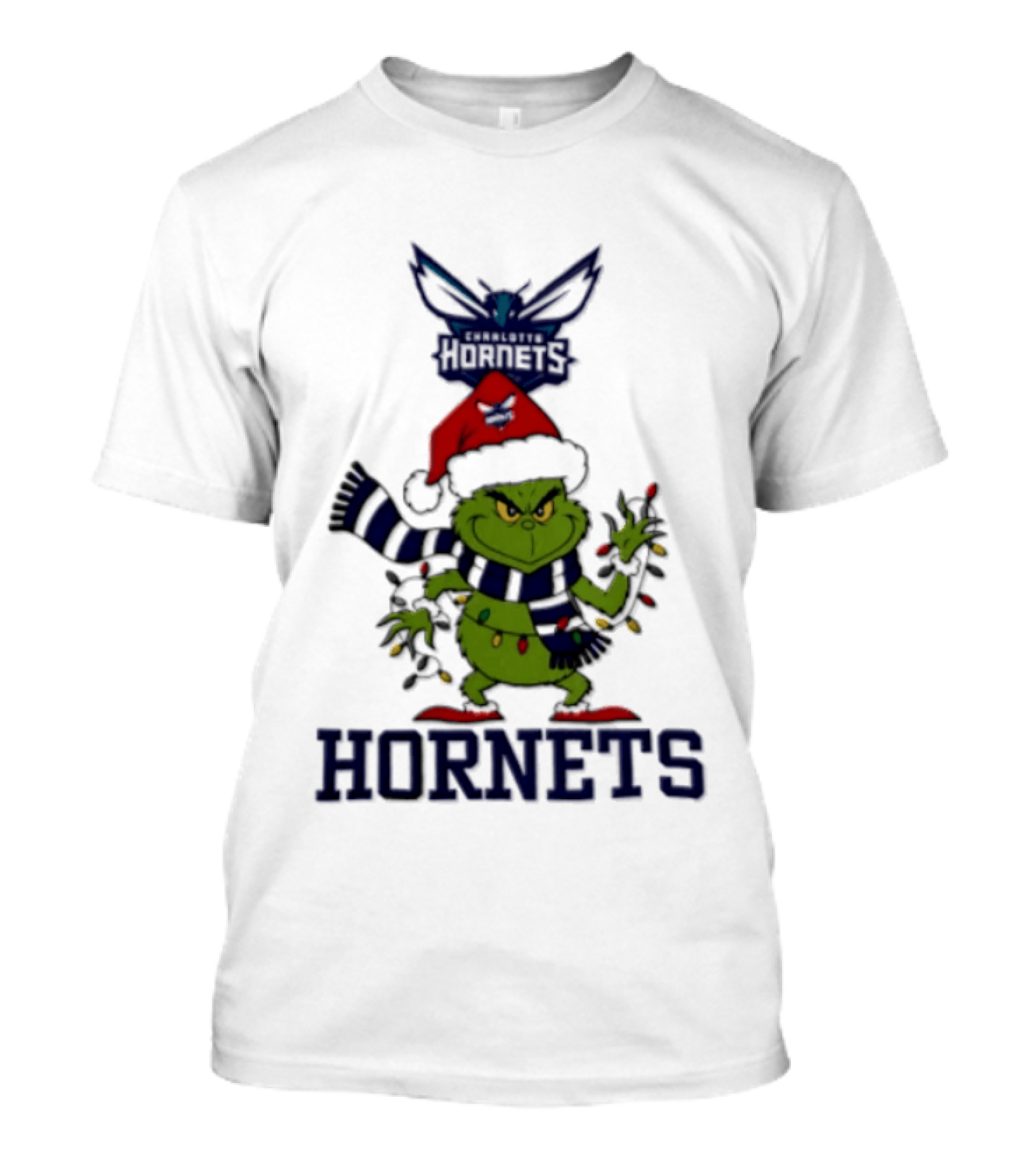 Christmas Grinch Charlotte Hornets Holiday 2026 T-Shirt