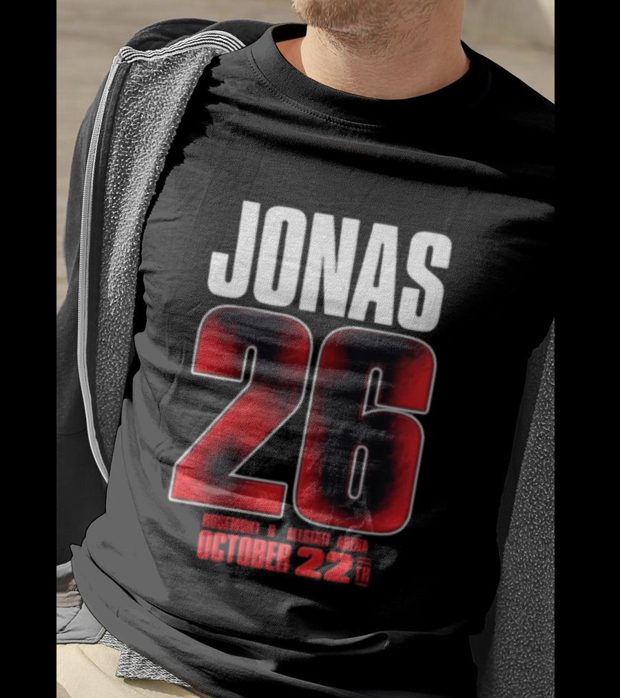Jonas Brothers October 22 Rosemont Allstate Arena 2026 T-Shirt