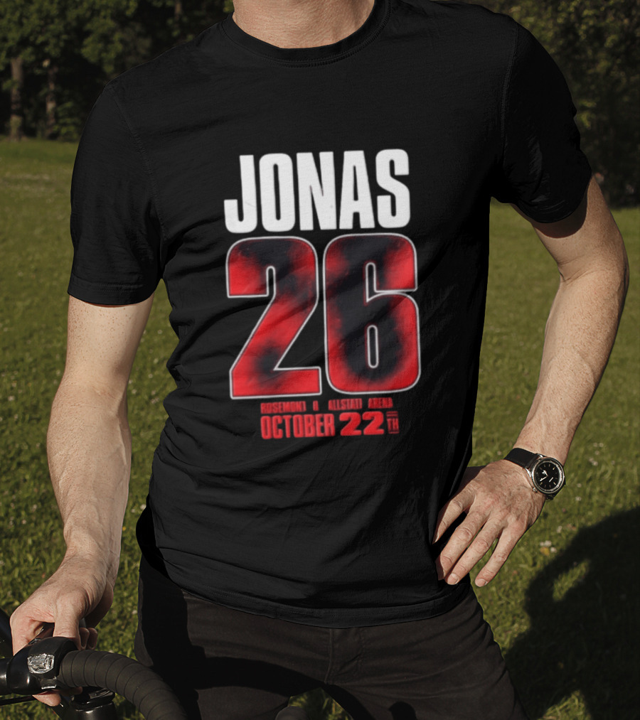 Jonas Brothers October 22 Rosemont Allstate Arena 2026 T-Shirt