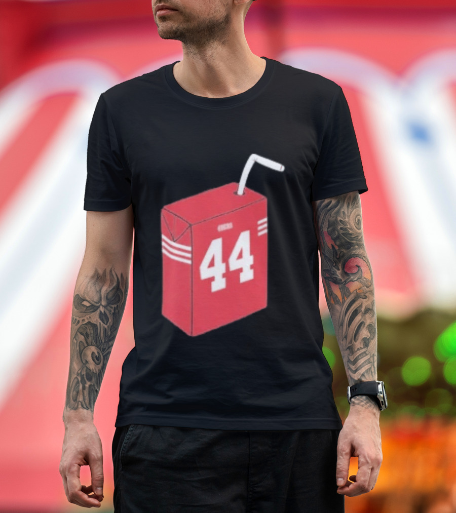 Kyle Juszczyk Juice Box Pack 44 San Francisco 49ers T-Shirt