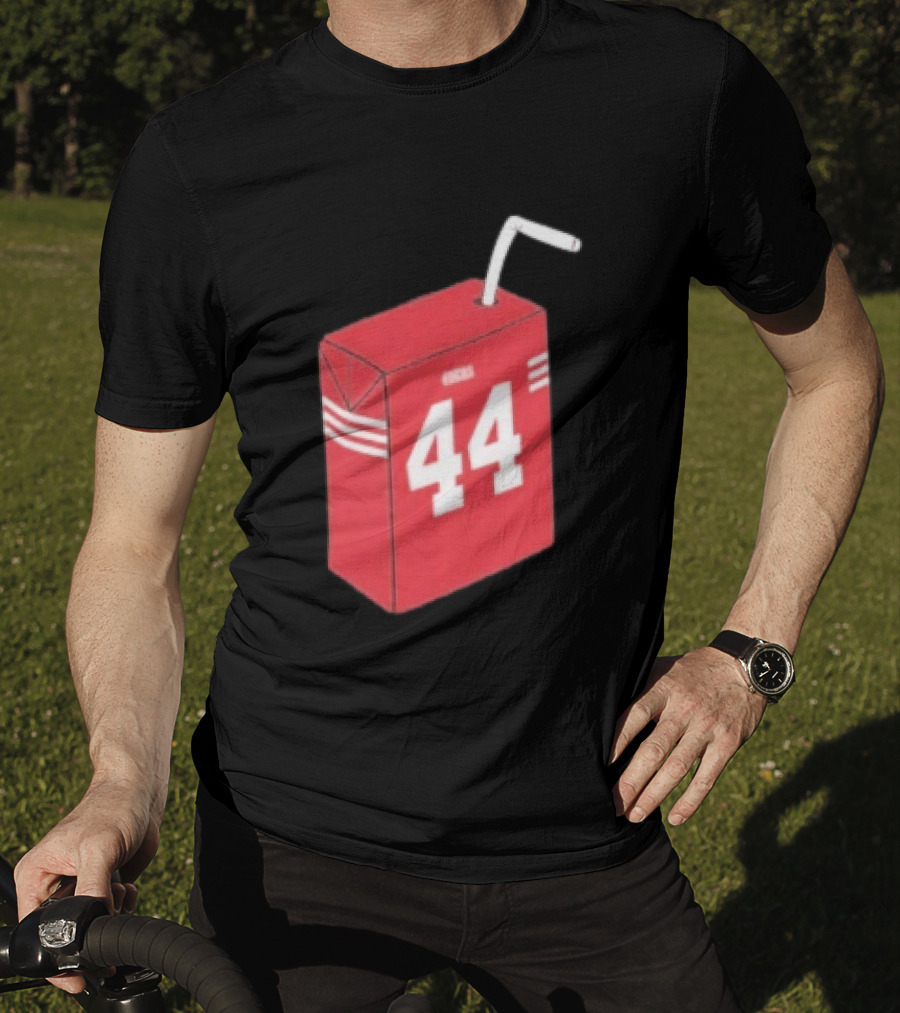 Kyle Juszczyk Juice Box Pack 44 San Francisco 49ers T-Shirt