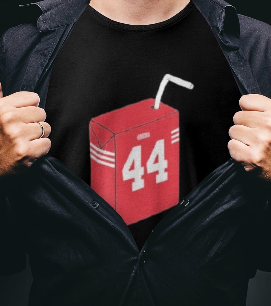 Kyle Juszczyk Juice Box Pack 44 San Francisco 49ers T-Shirt