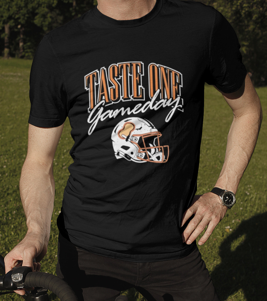 Taste One Gameday Football Helmet Tailgate T-Shirt