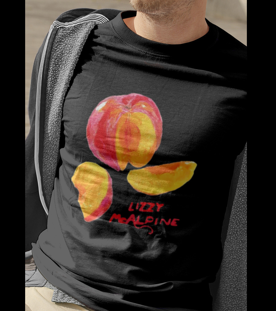 Lizzy McAlpine Peach Indie Folk Singer Songwriter T-Shirt
