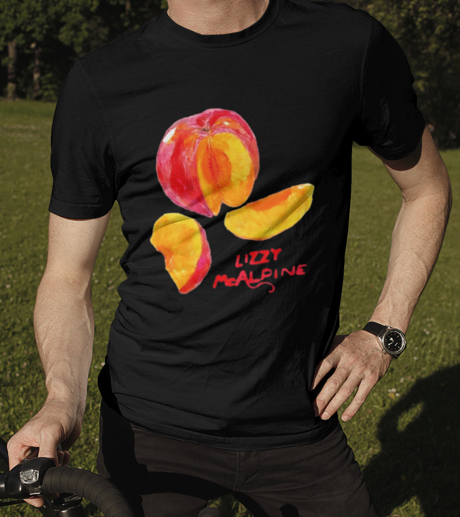 Lizzy McAlpine Peach Indie Folk Singer Songwriter T-Shirt