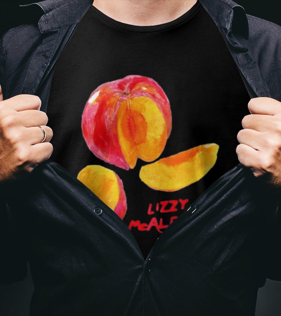 Lizzy McAlpine Peach Indie Folk Singer Songwriter T-Shirt