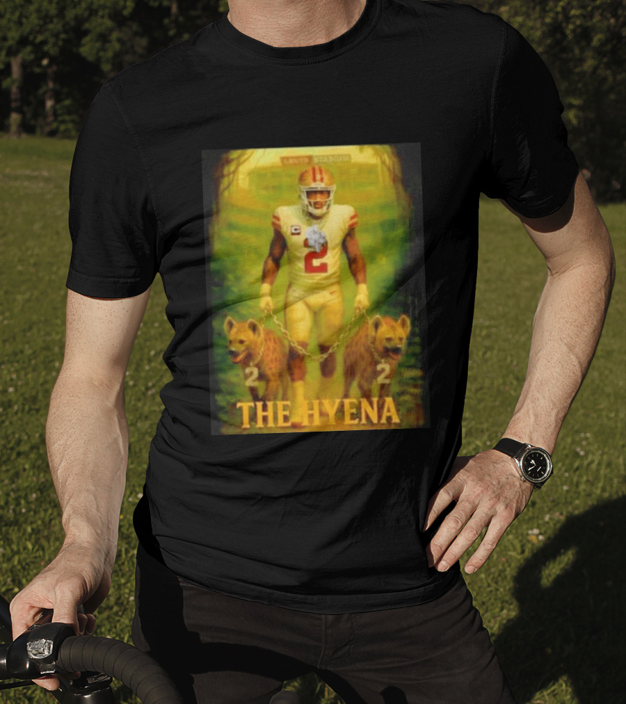 Levi's Stadium Football Player Hyena Number 2 T-Shirt