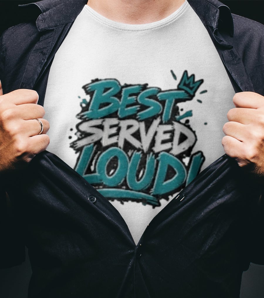 Jacksonville Jaguars Best Served Loud Fan Spirit T-Shirt
