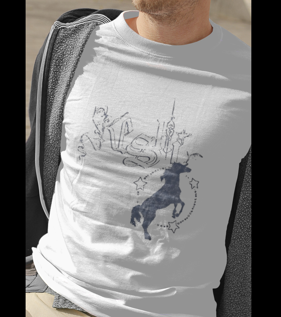 Kelis Distressed Unicorn Y2K R And B T-Shirt