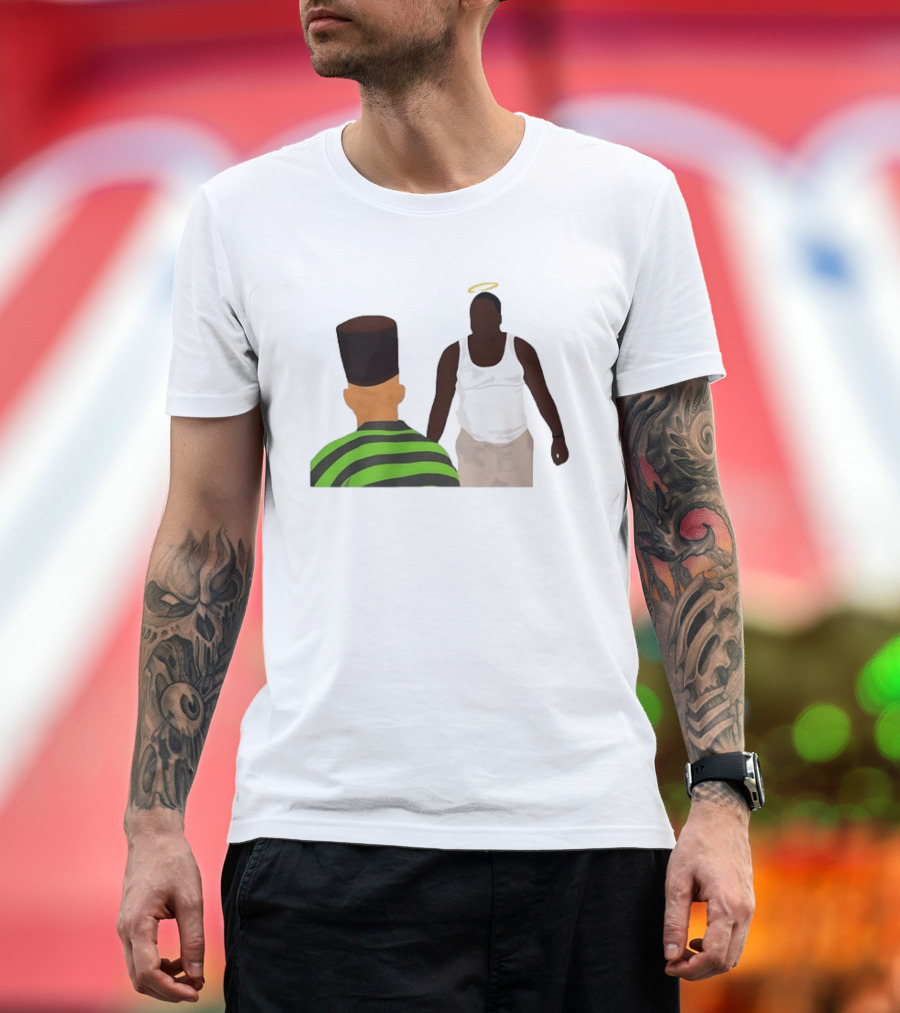 Kid 'n Play Meets The Notorious BIG Hip Hop Legends Halo T-Shirt