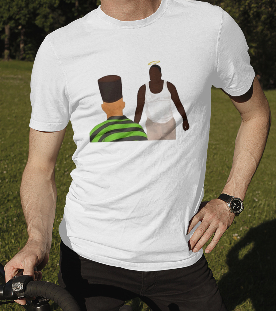 Kid 'n Play Meets The Notorious BIG Hip Hop Legends Halo T-Shirt