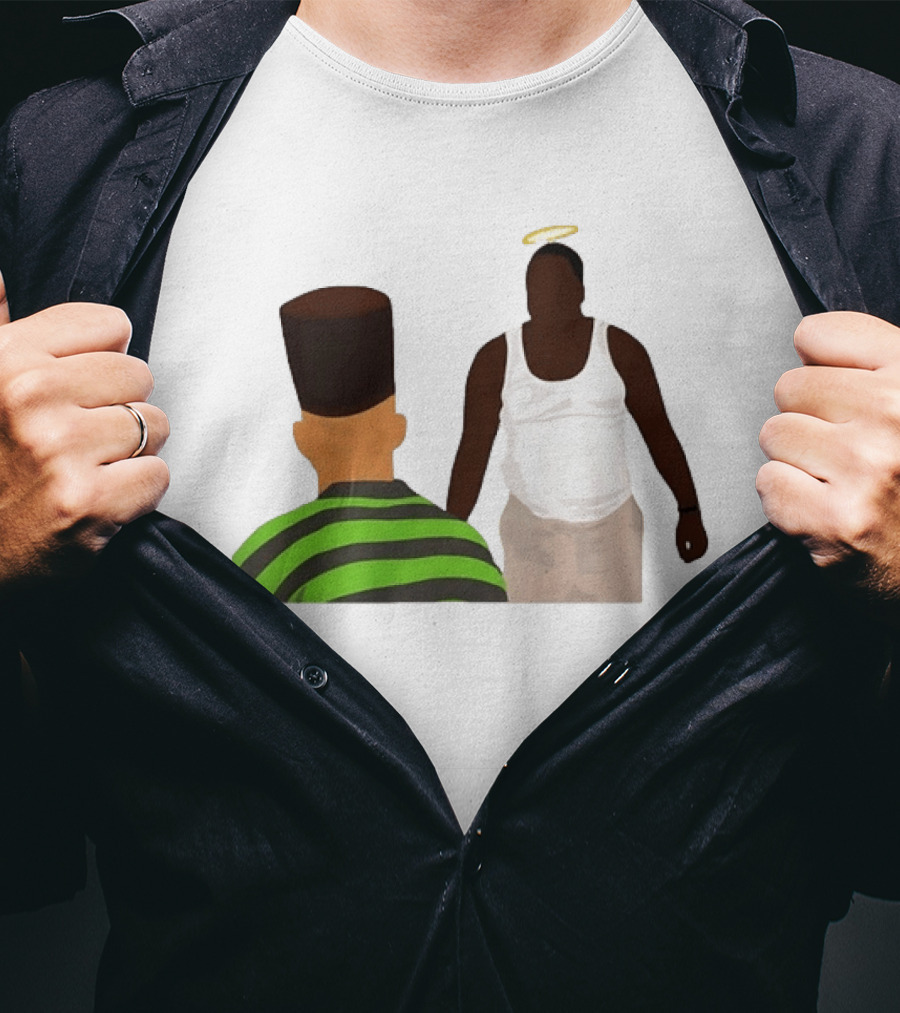 Kid 'n Play Meets The Notorious BIG Hip Hop Legends Halo T-Shirt