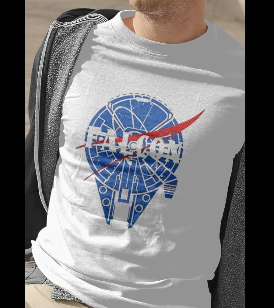 Millennium Falcon NASA Star Wars T-Shirt
