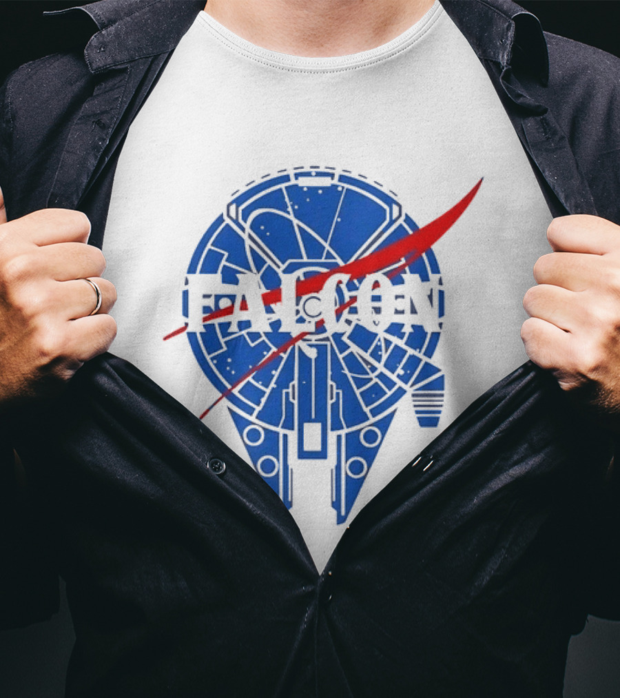 Millennium Falcon NASA Star Wars T-Shirt