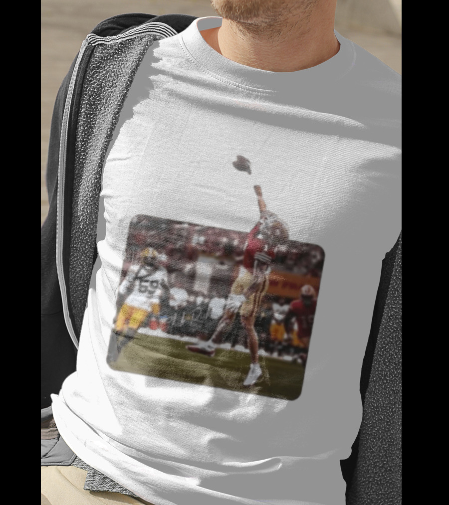 Slick Rick No 1 San Francisco 49ers Football Action Moment T-Shirt