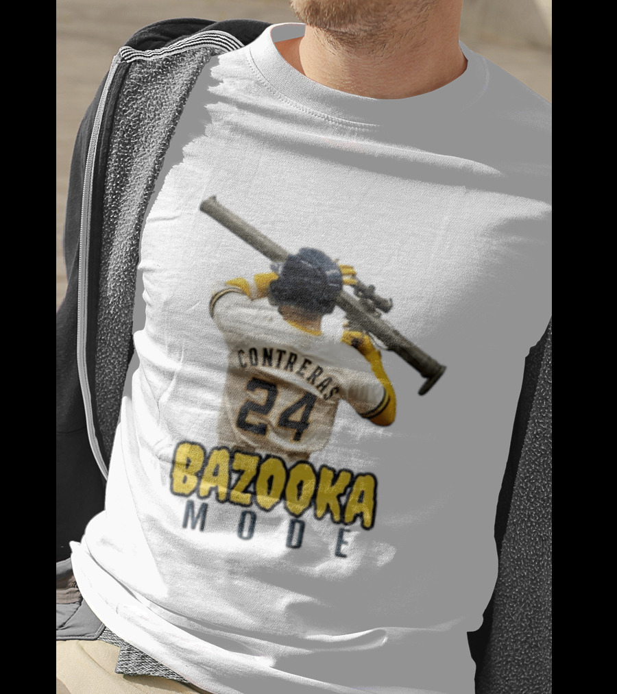 Milwaukee Baseball Bazooka Mode William Contreras 24 T-Shirt