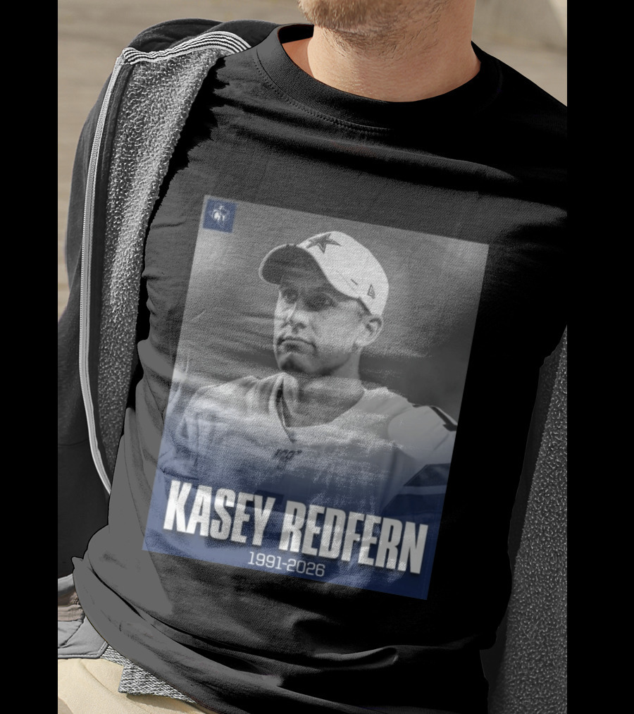 Kasey Redfern 1991 2026 R.I.P Cowboy T-Shirt